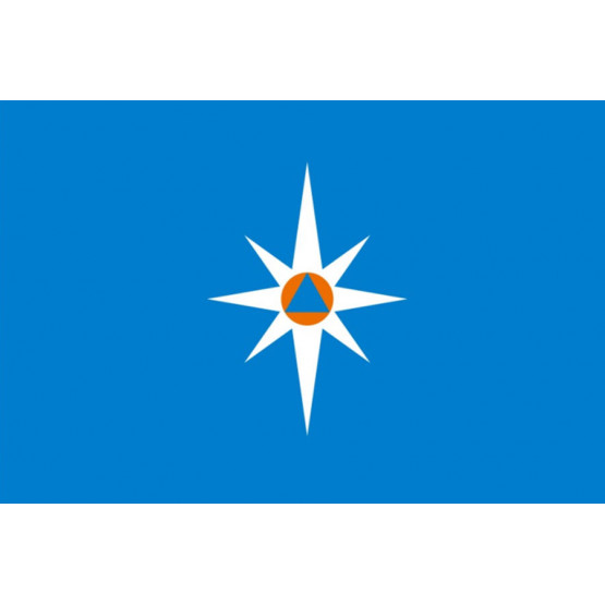 Флаг МЧС 90х135