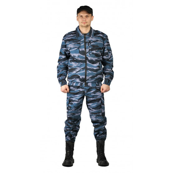 Костюм Охранника Контрол цв. серый вихрь